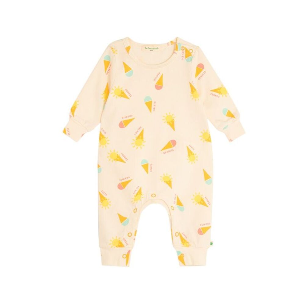 The Bonnie Mob Girls The Bonniemob Cotton Jersey Playsuit